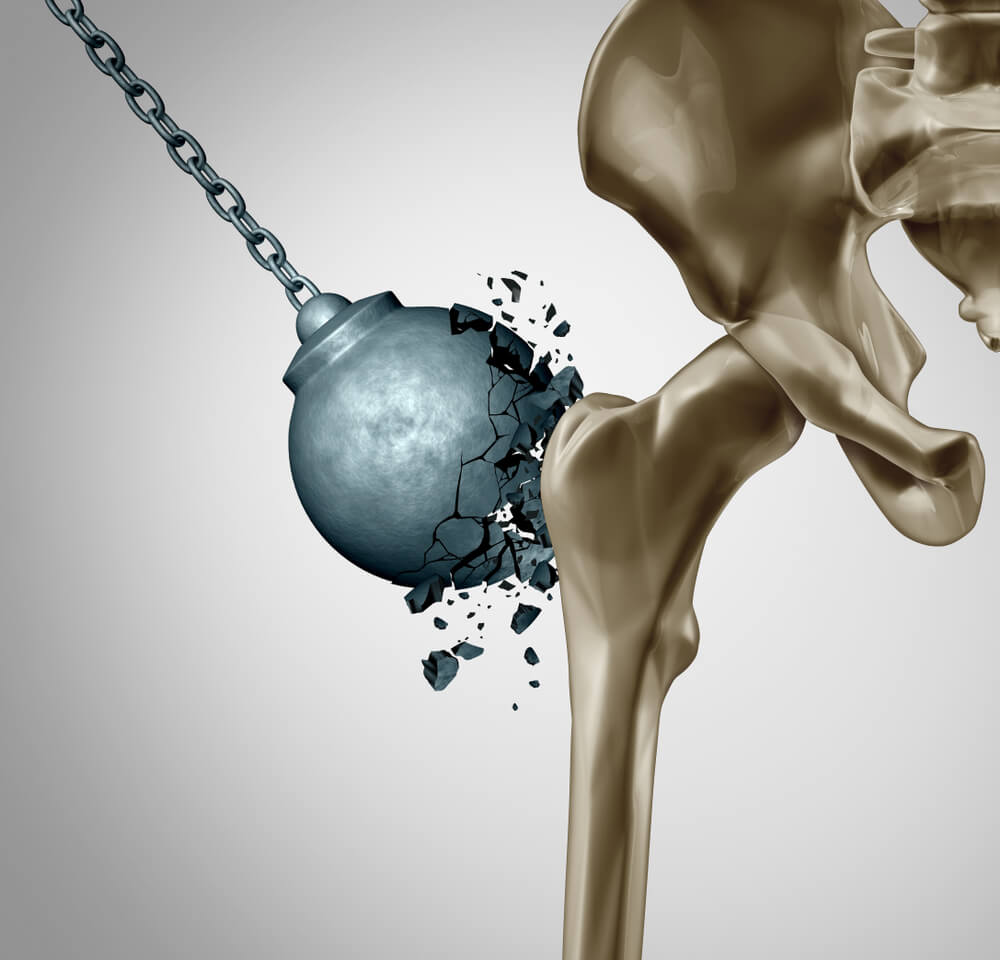 A picture of strong bones